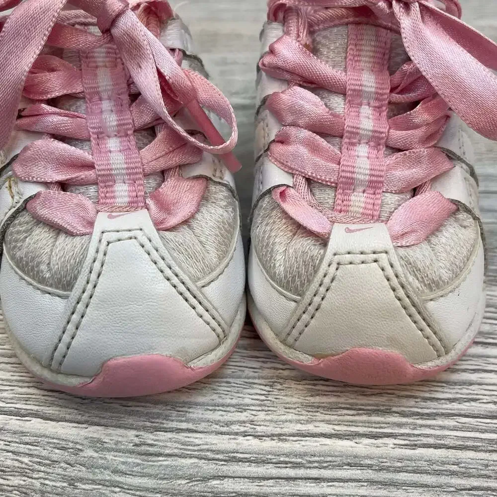 Y2K Vintage 2006 Nike Little Roosh Pink Sneakers Shoes 2 Infant 6-9m Swoosh